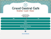Tablet Screenshot of kingslandgrandcentral.com
